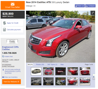 Illustration for article titled Brand New Cadillac Coupes And Sedans Are So Cheap It's Not Even Funny